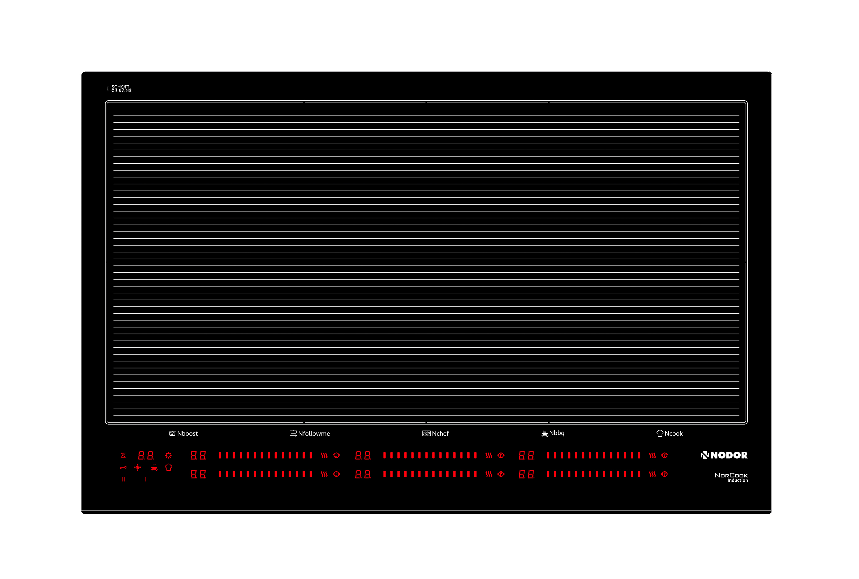 ENCIMERA-INDUCC NODOR NORCOOK IH N8205BK