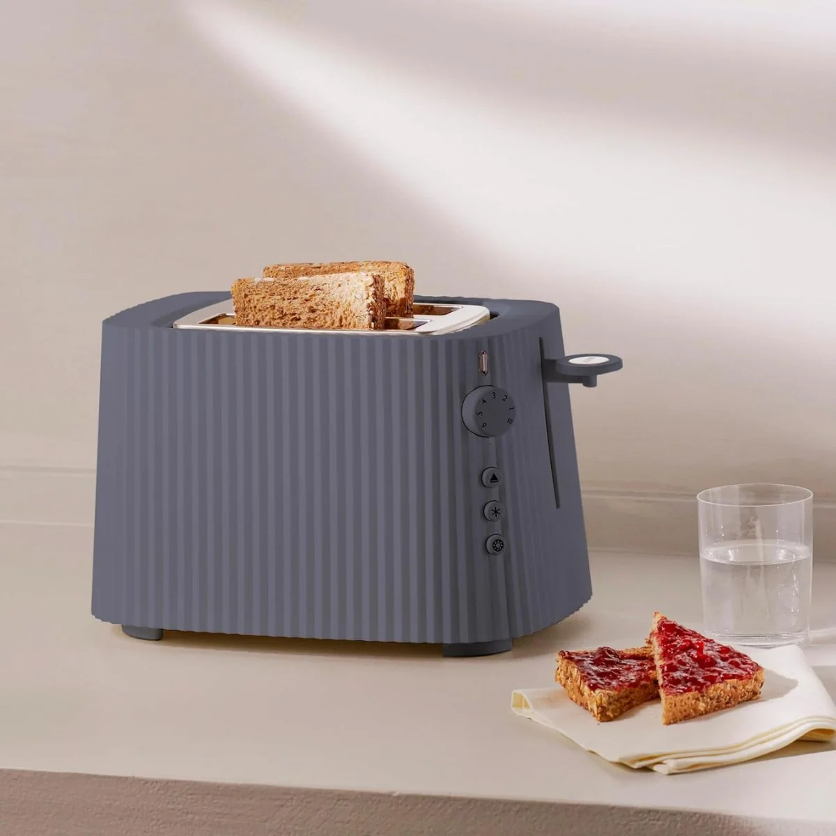 TOSTADOR RIVER ALESSI PLISSE GRIS